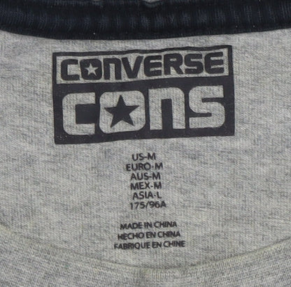 Mens UK Size M Converse Grey  T-Shirt