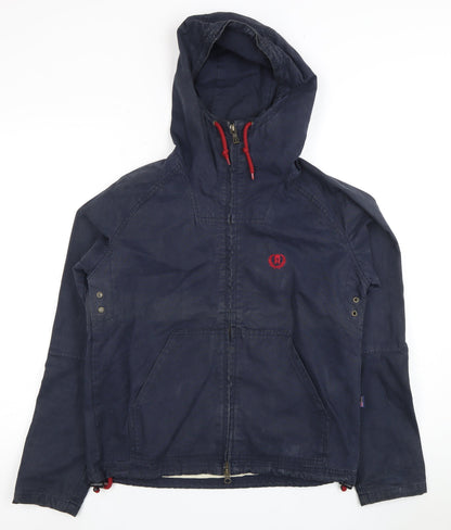 Mens UK Size 40 Henri Lloyd Blue Hooded