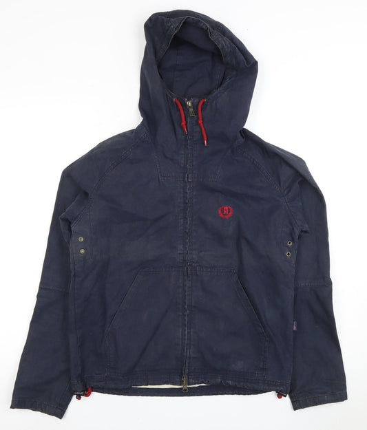 Mens UK Size 40 Henri Lloyd Blue Hooded