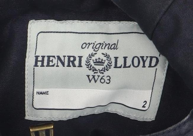 Mens UK Size 40 Henri Lloyd Blue Hooded