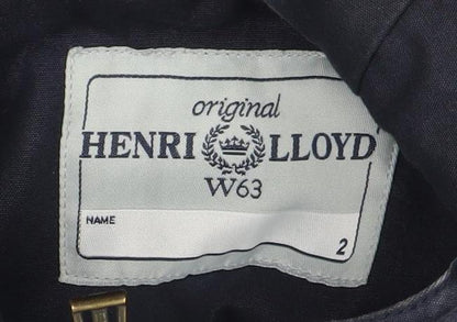 Mens UK Size 40 Henri Lloyd Blue Hooded