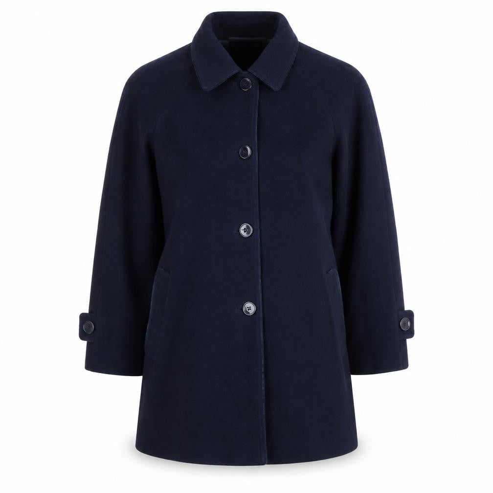 Womens UK Size 12 Eastex Blue Basic Coat