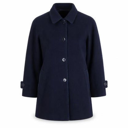 Womens UK Size 12 Eastex Blue Basic Coat