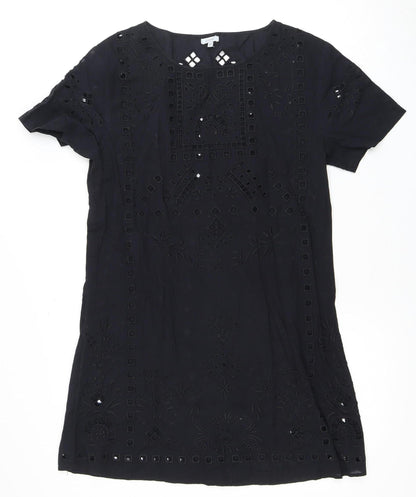 Jigsaw Women's Black Short Sleeve Dress M