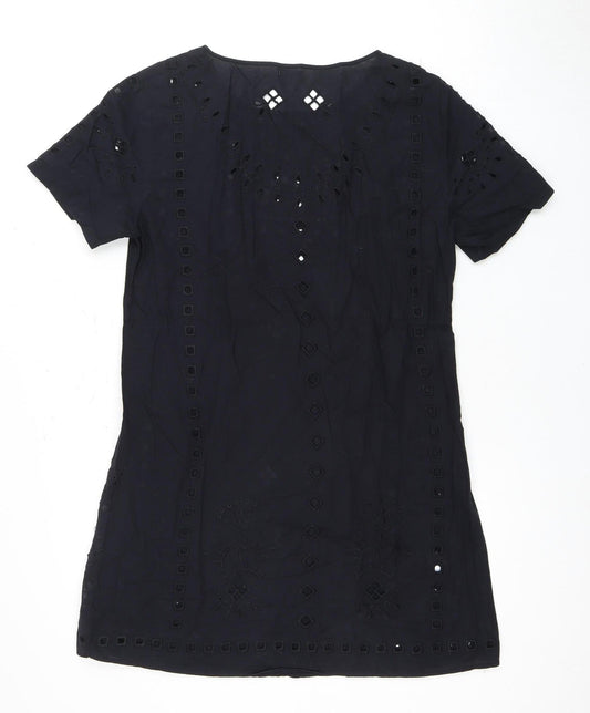 Jigsaw Women's Black Short Sleeve Dress M