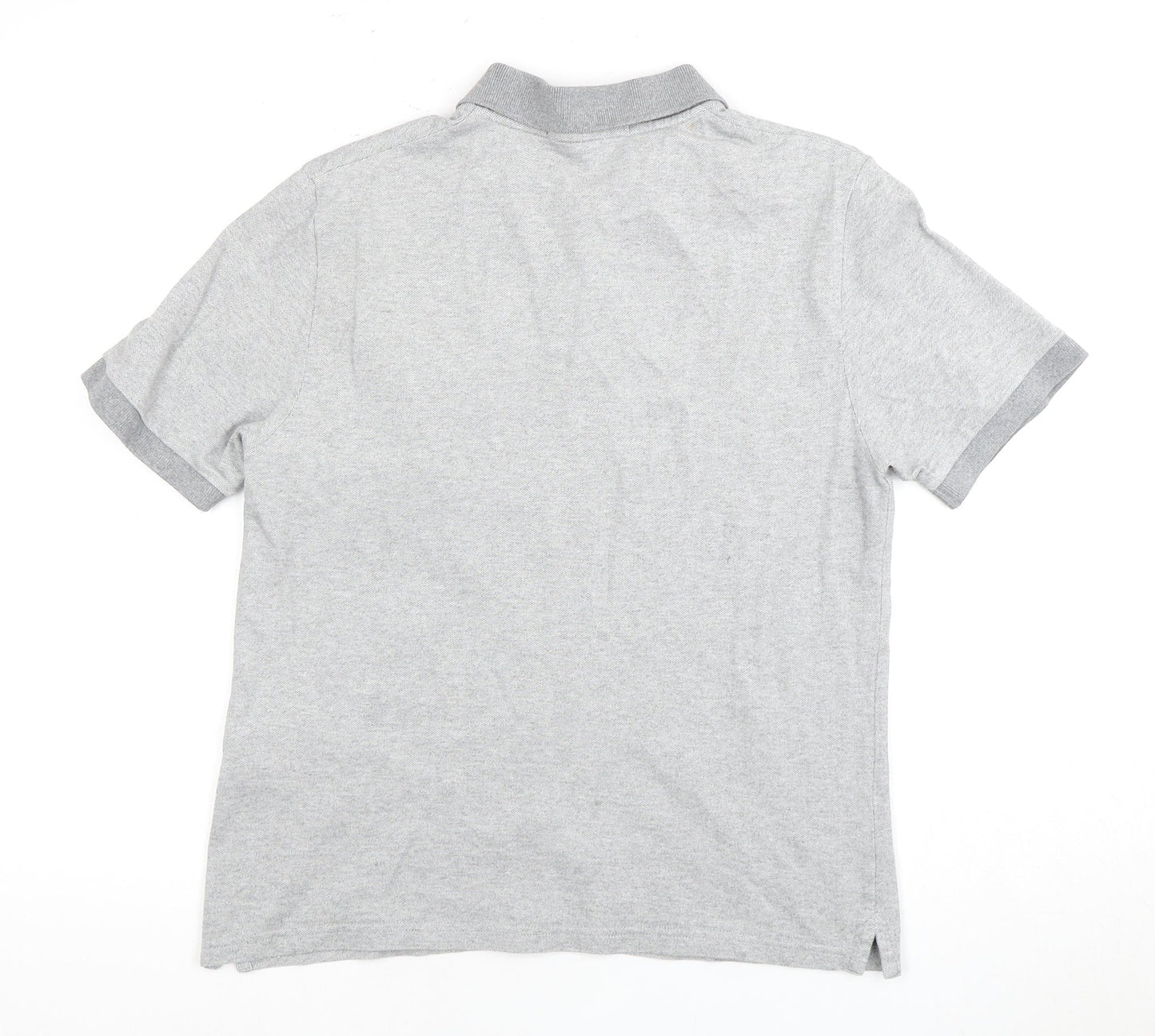 Ben Sherman Men's Grey Cotton Polo Shirt Size M