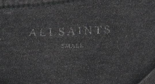 Mens UK Size S AllSaints Black  T-Shirt