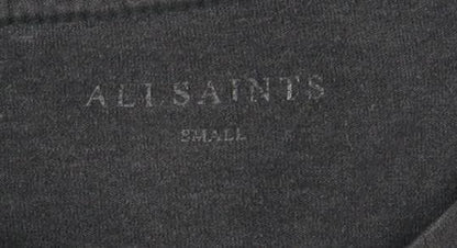 Mens UK Size S AllSaints Black  T-Shirt