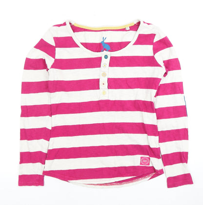Womens UK Size 6 Joules Multicoloured Basic T-Shirt