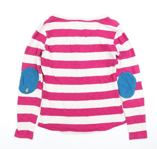 Womens UK Size 6 Joules Multicoloured Basic T-Shirt