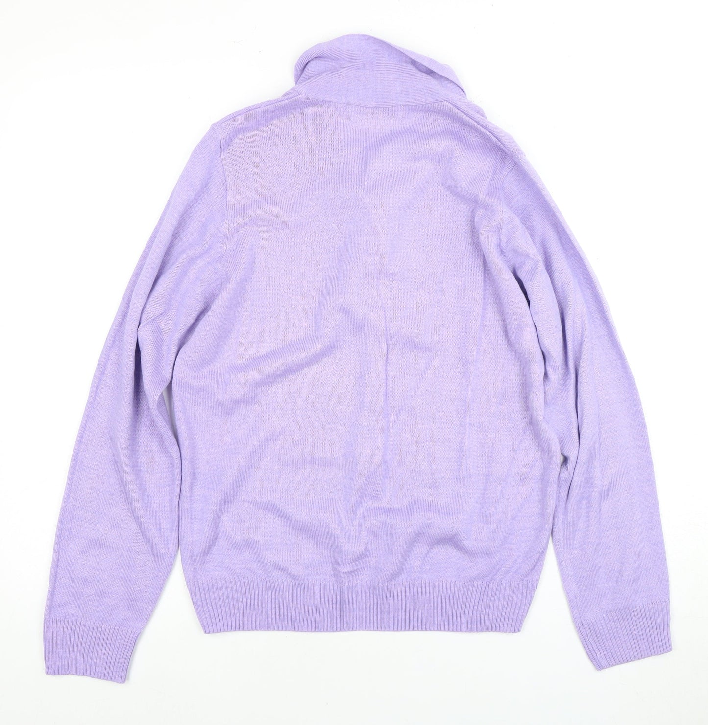 Honor Millburn Women’s Purple High Neck Jumper S