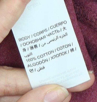 Superdry Men's Red S Cotton T-Shirt Crew Neck