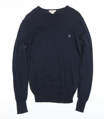 Diesel Men's Blue M Pullover Jumper with Logo