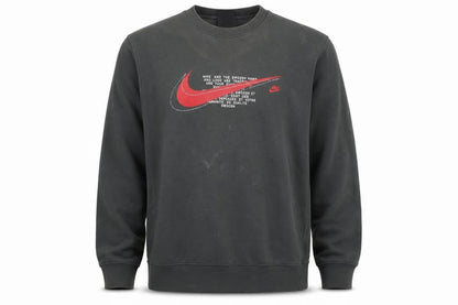 Mens UK Size S Nike Grey Pullover Sweatshirt