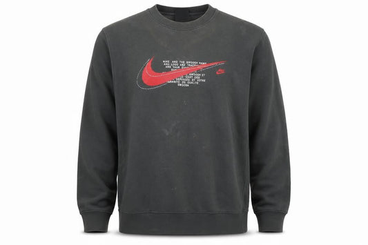 Mens UK Size S Nike Grey Pullover Sweatshirt