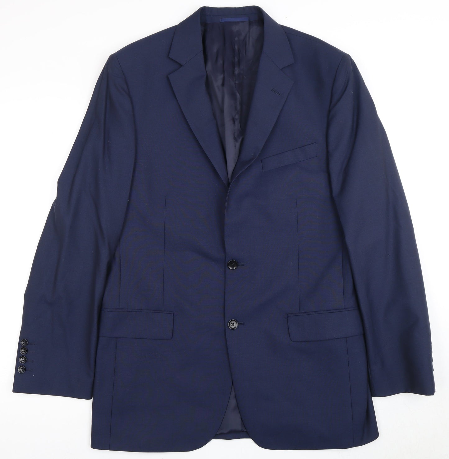Austin Reed Men’s Blue Single-Breasted Jacket