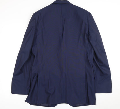 Austin Reed Men’s Blue Single-Breasted Jacket