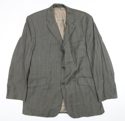 Jeff Banks Men's Grey Blazer 42 Regular