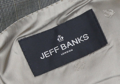 Jeff Banks Men's Grey Blazer 42 Regular