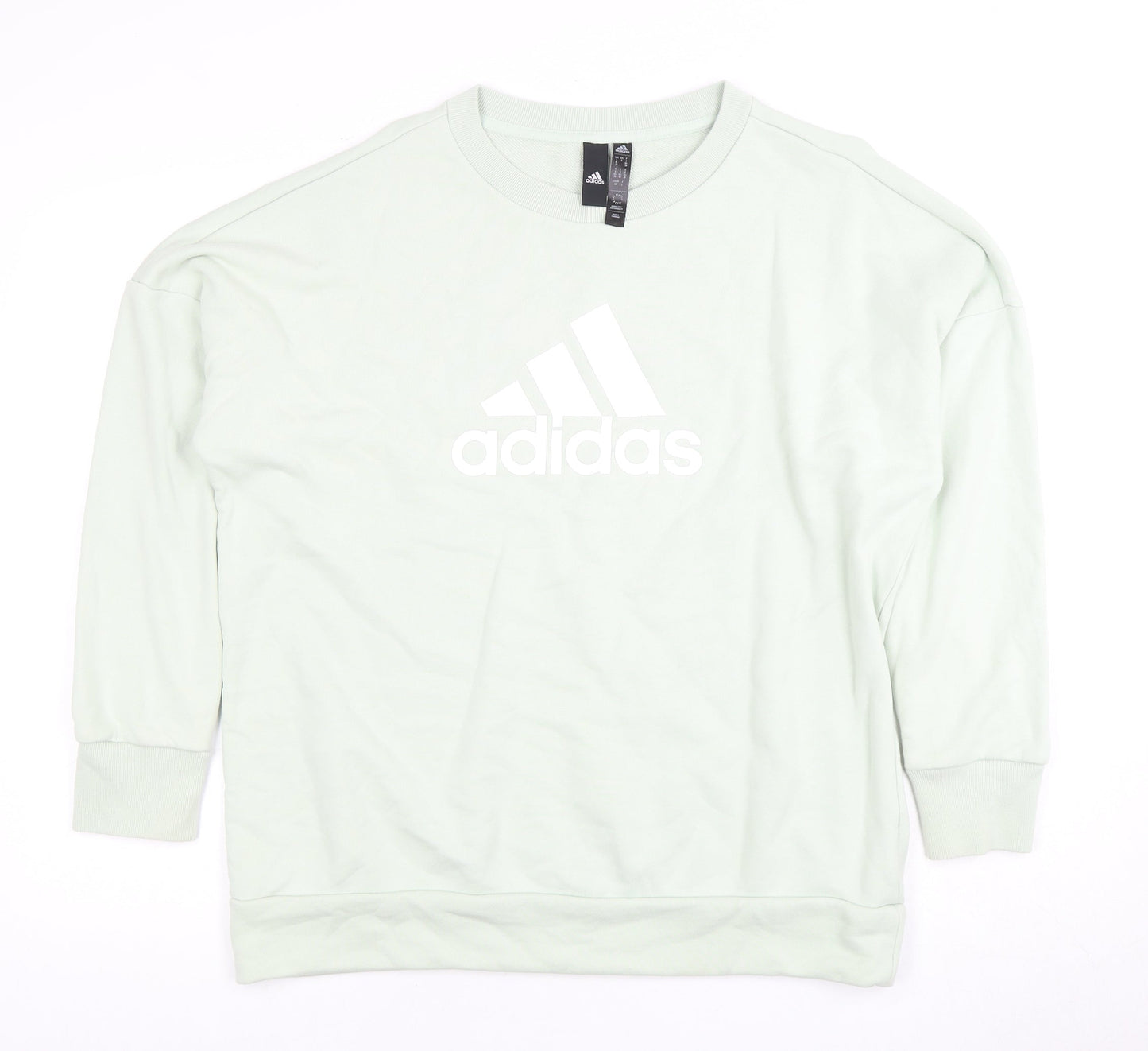 Adidas Women's Green Pullover Sweatshirt S