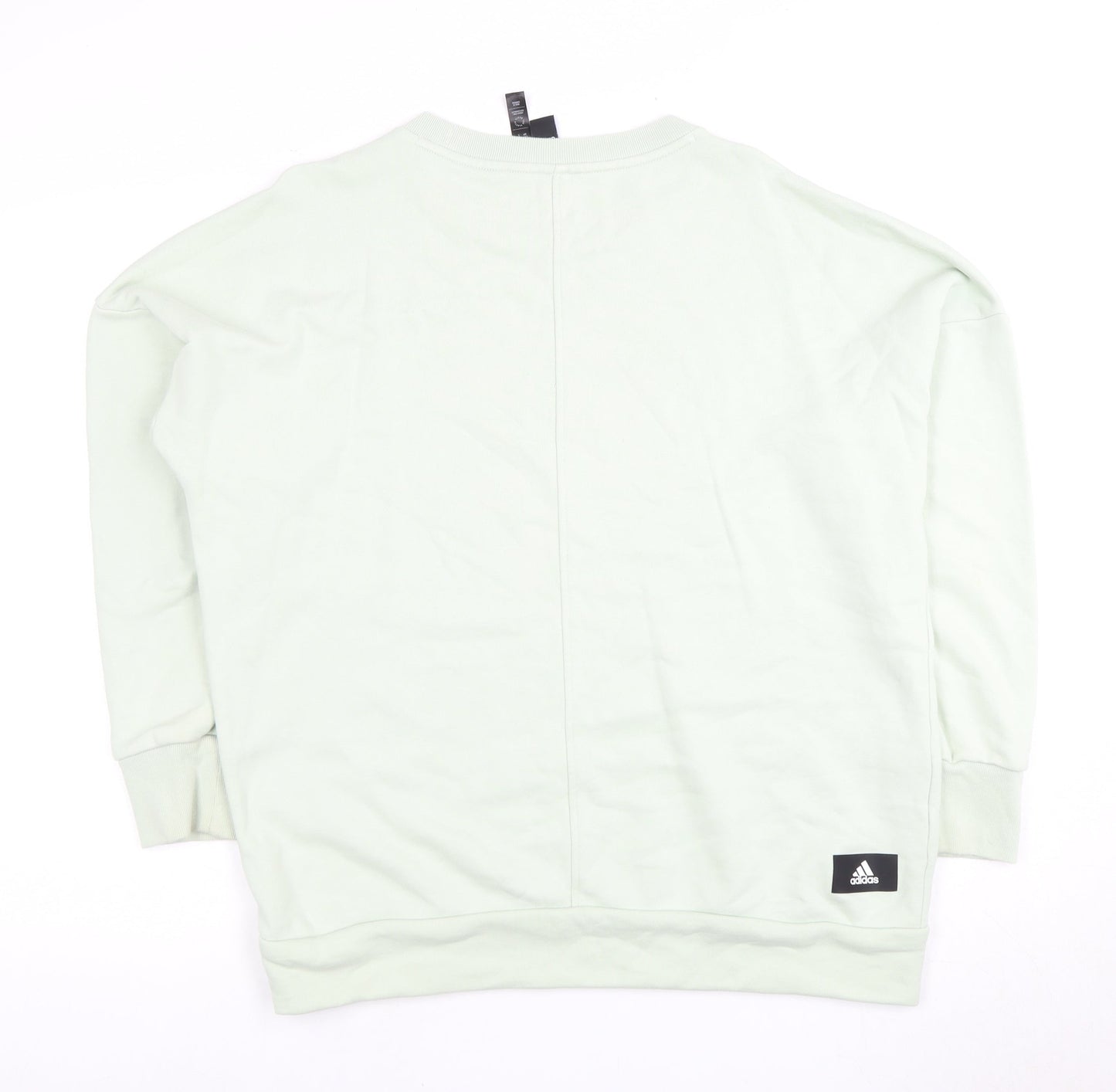 Adidas Women's Green Pullover Sweatshirt S