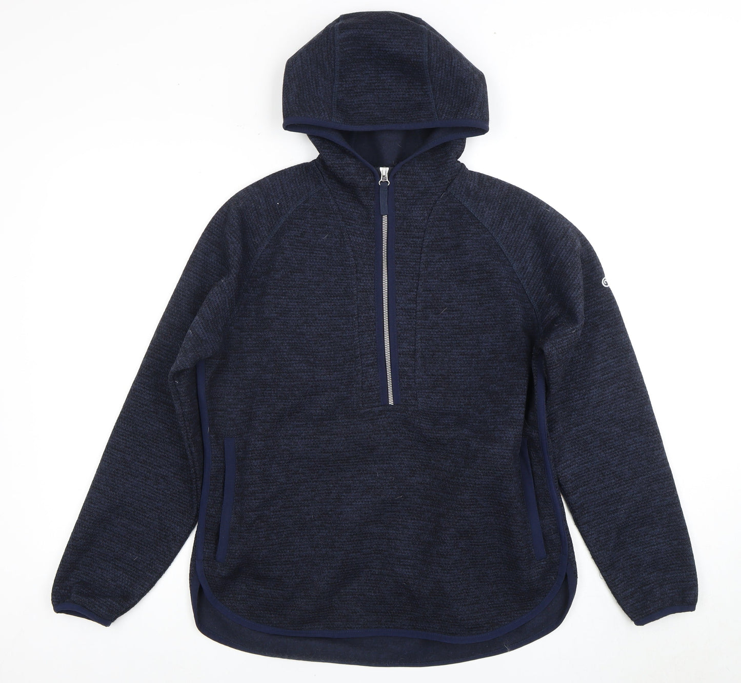 Craghoppers Women's Blue Pullover Hoodie, Size 12