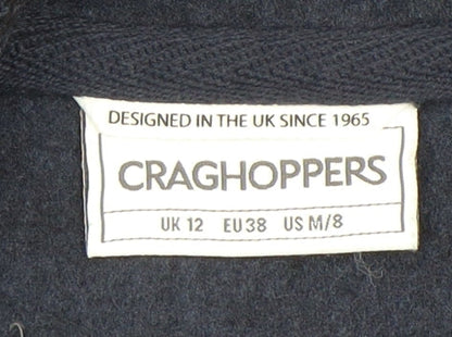 Craghoppers Women's Blue Pullover Hoodie, Size 12