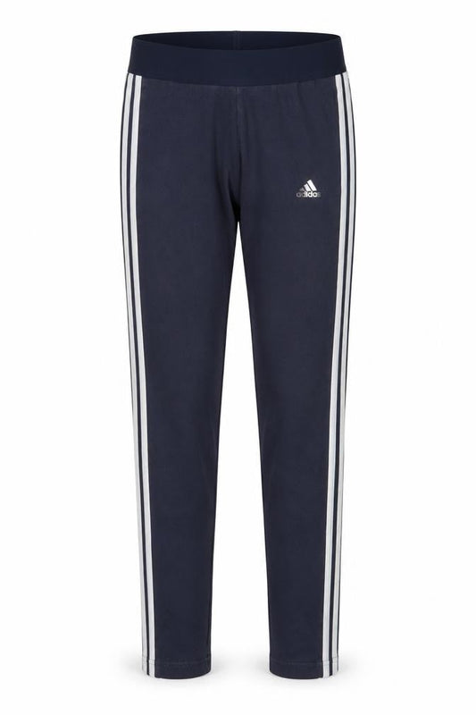 Front view of Adidas Women's Blue Track Pants M
