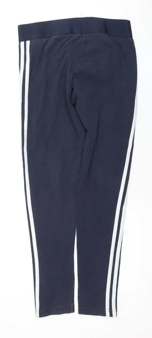 Adidas Women's Blue Track Pants M