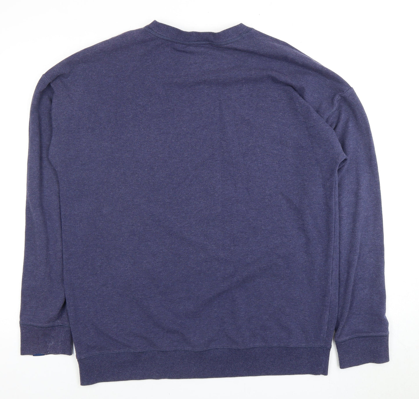 Mens UK Size L Calvin Klein Blue Pullover Sweatshirt