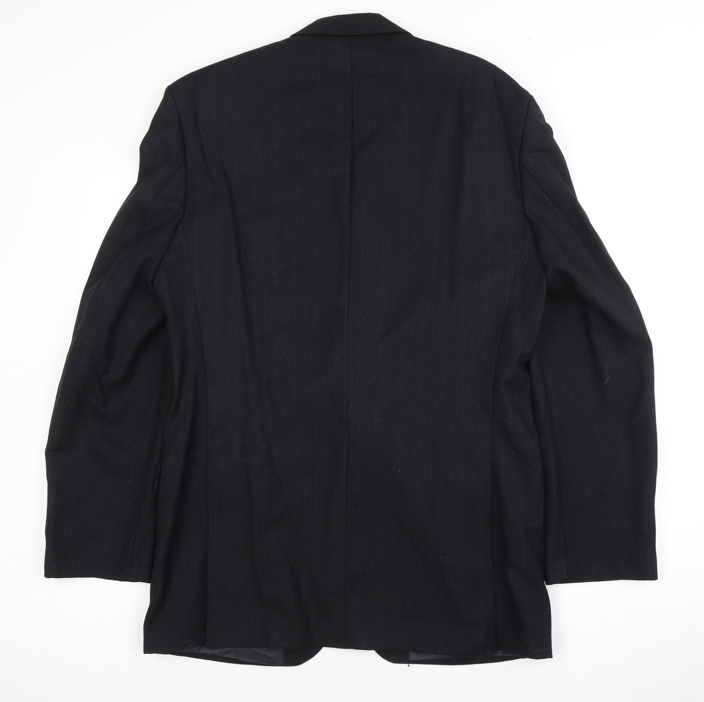 Centaur Men's Grey Long Wool Blazer 40