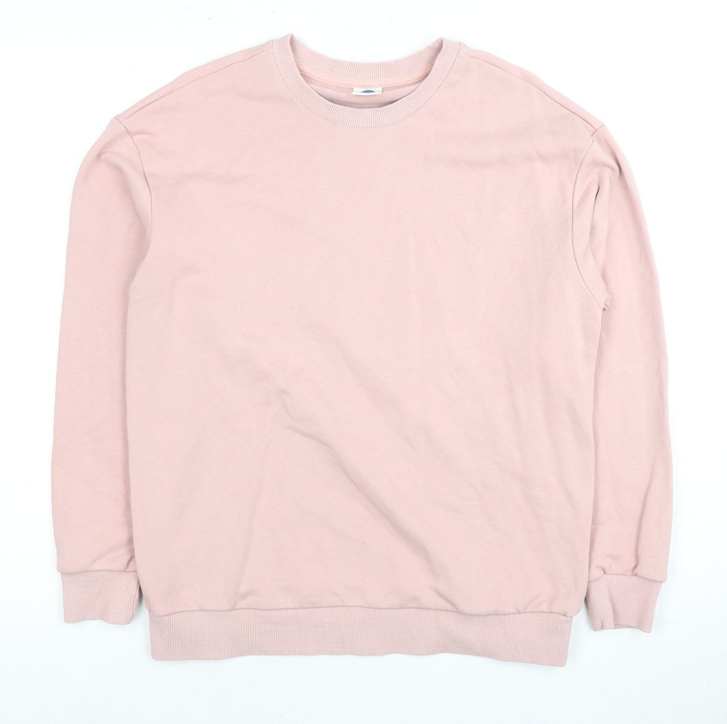 NASA Pink Unisex Sweatshirt M Pullover Crew Neck
