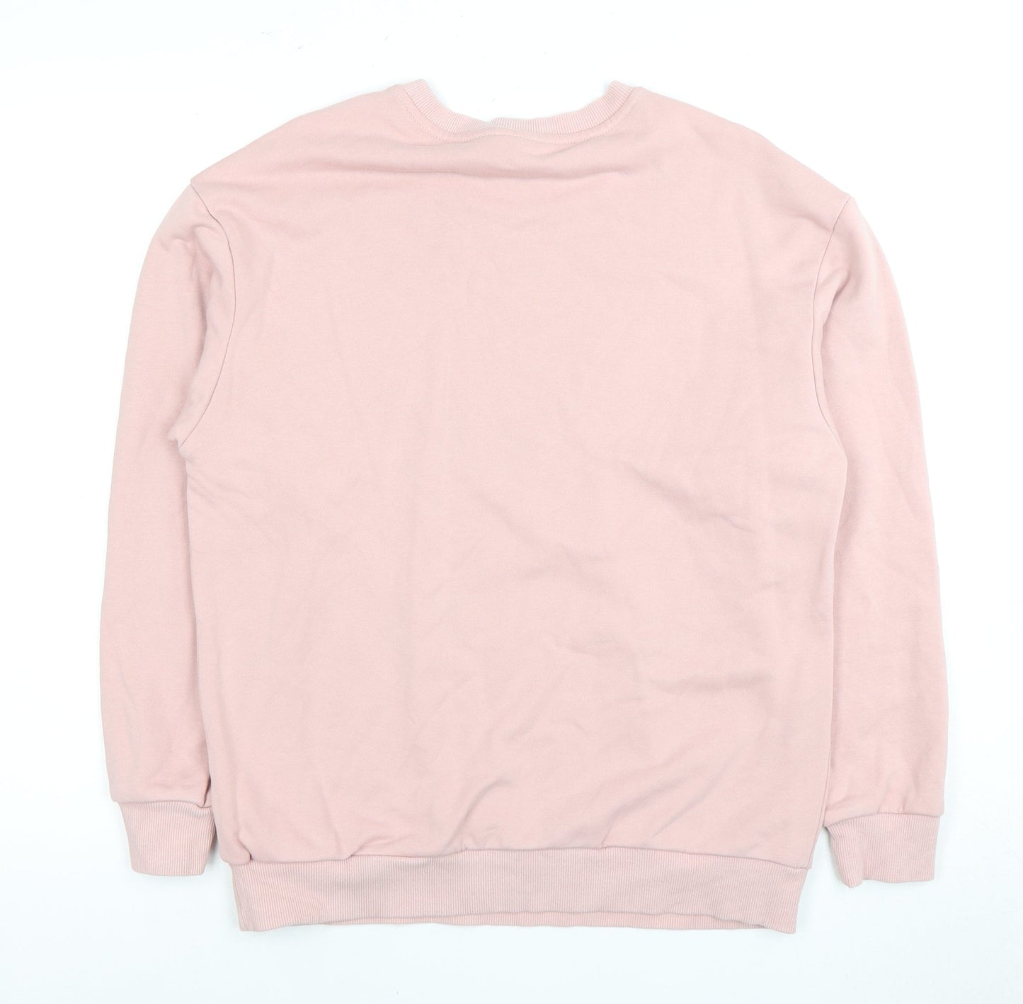 NASA Pink Unisex Sweatshirt M Pullover Crew Neck