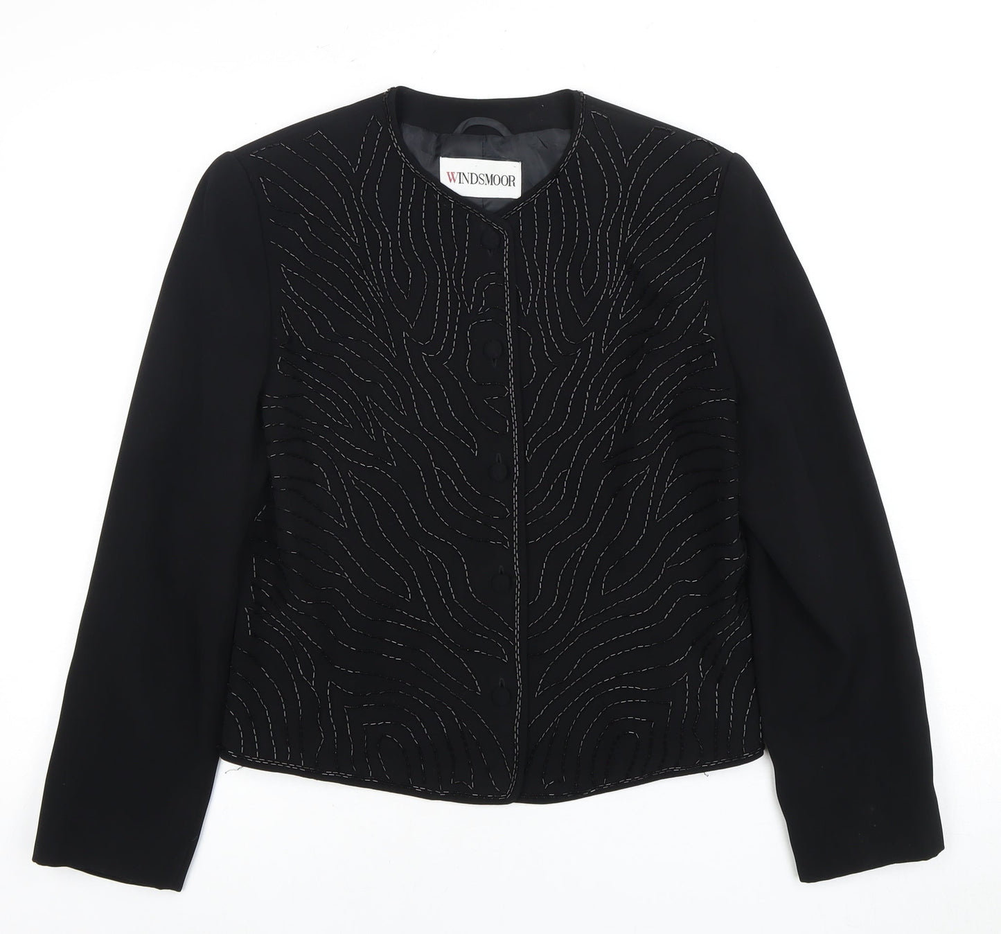 Windsmoor Women's Black Suit Jacket Size 10