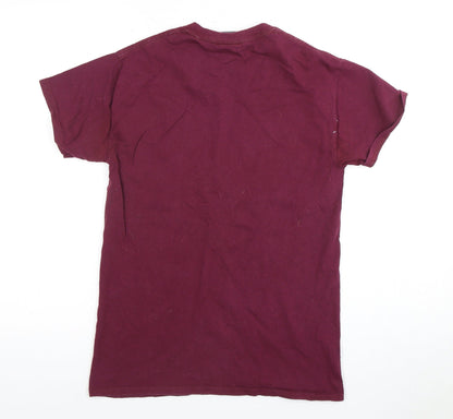 Mens UK Size S Hype Red  T-Shirt