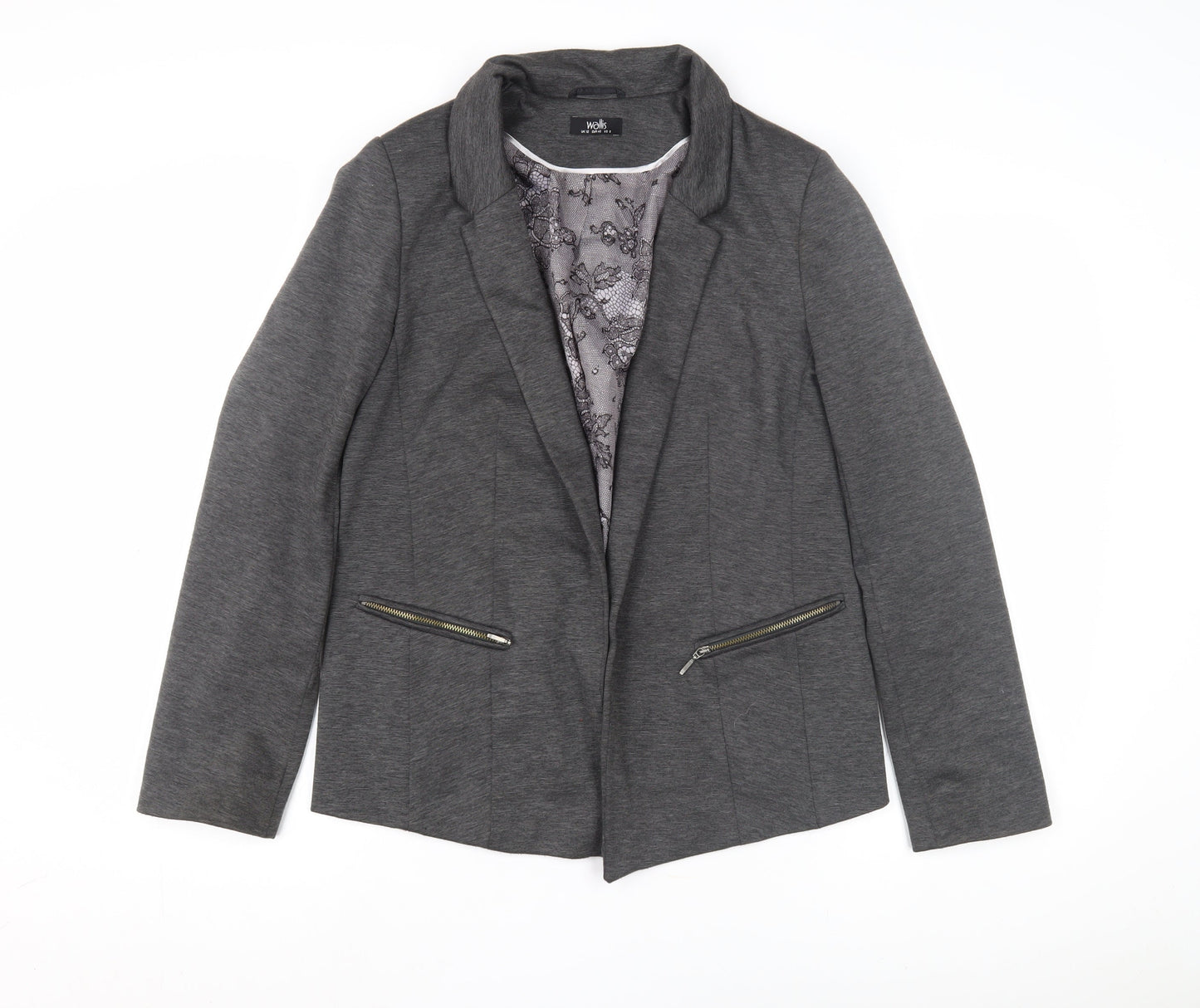 Womens UK Size 12 Wallis Grey