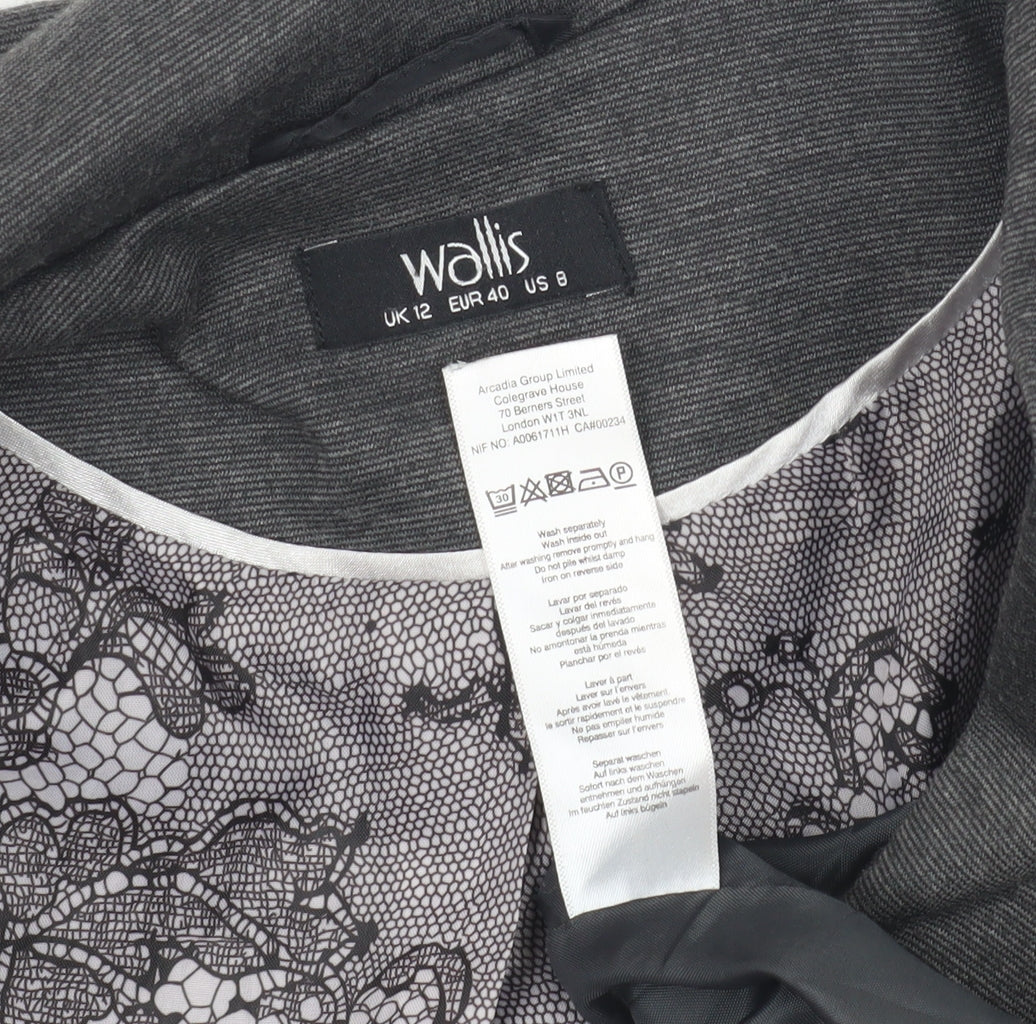 Womens UK Size 12 Wallis Grey