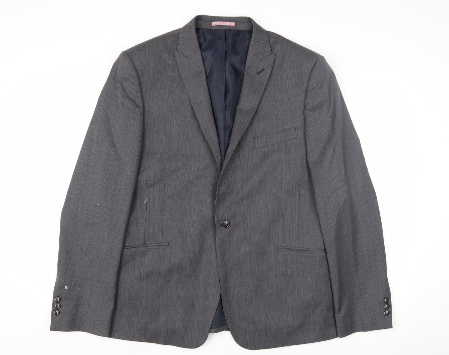 Mens UK Size 444 Marks and Spencer Regular Grey Suit Jacket