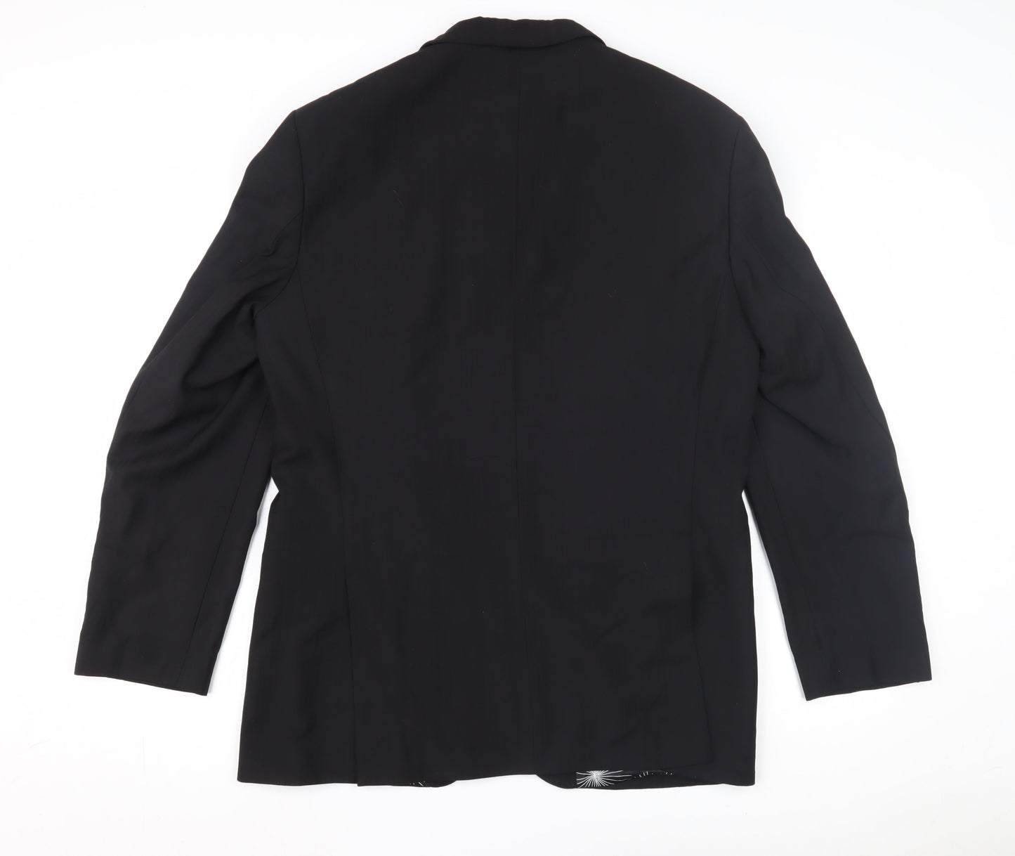 Mens UK Size 40 Ben Sherman Regular Black Suit Jacket