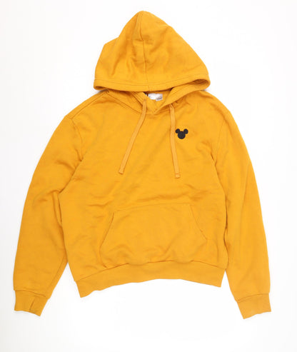H&M Women's Yellow Disney Hoodie L - Pullover Casual Wear