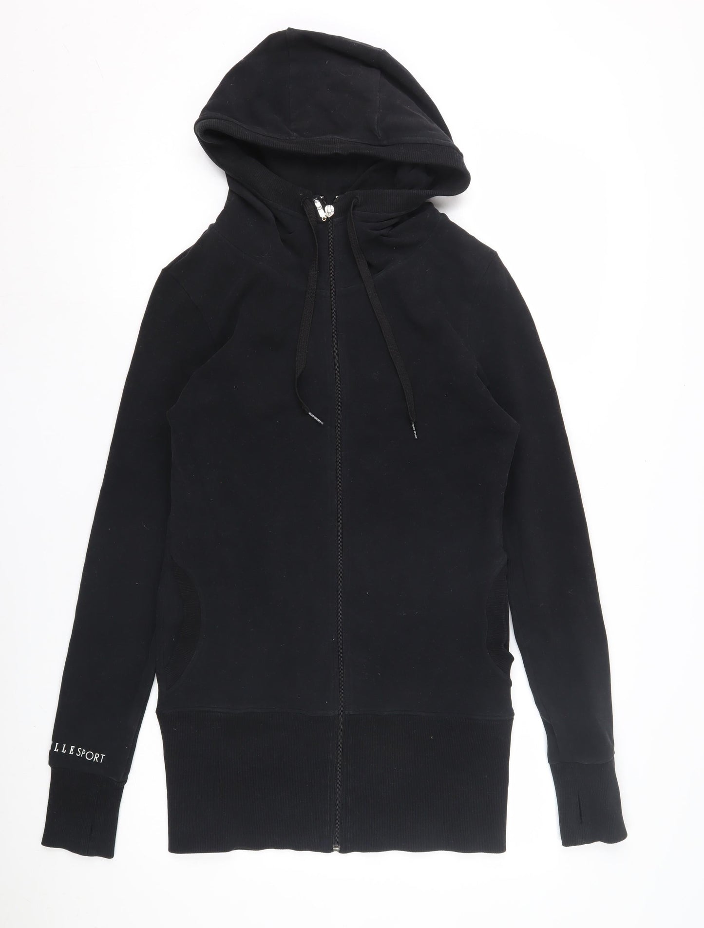 ELLE SPORT Women's Black Full Zip Hoodie - Size S