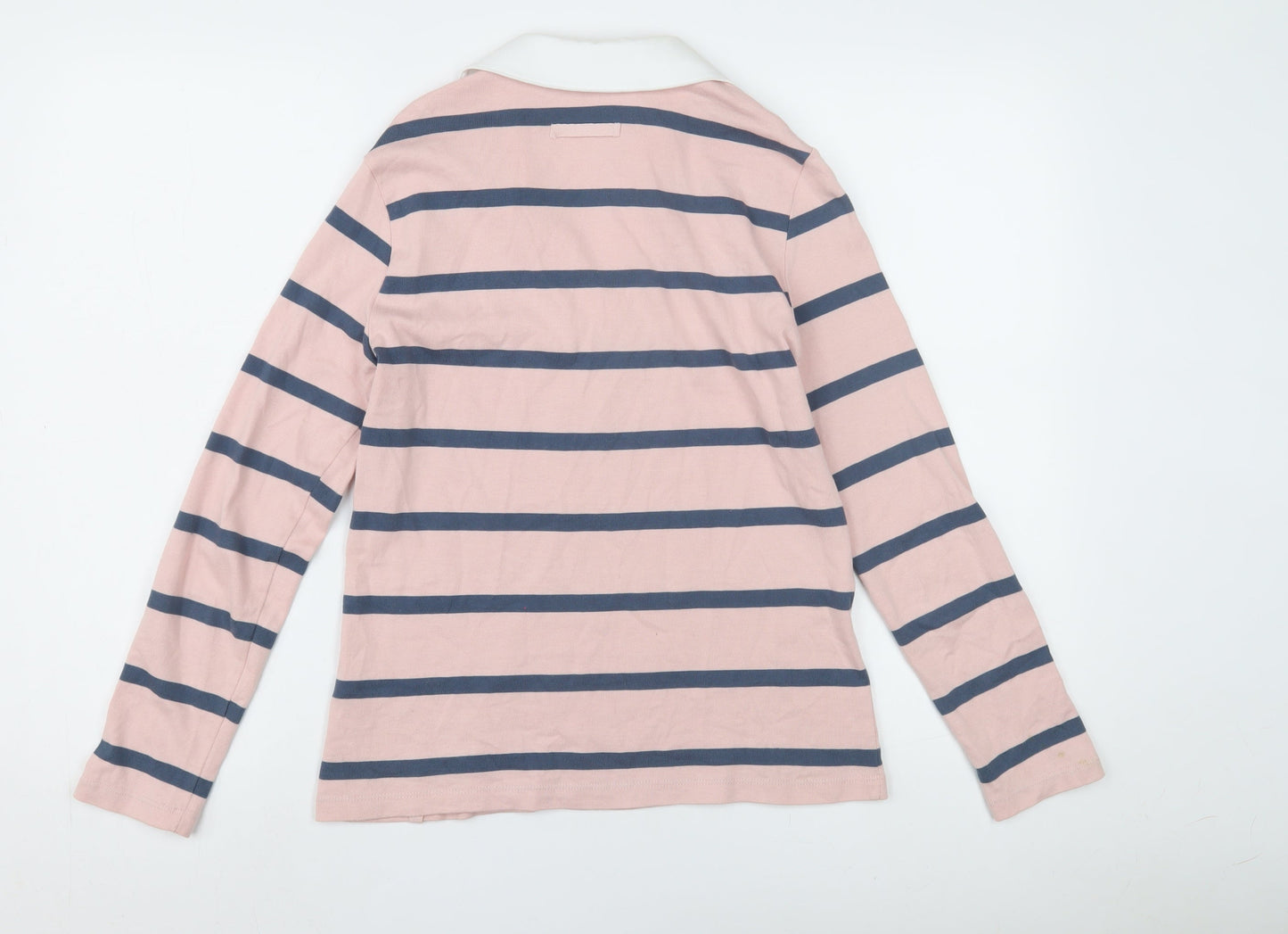 Womens UK Size 8 Marks and Spencer Pink Jersey Polo