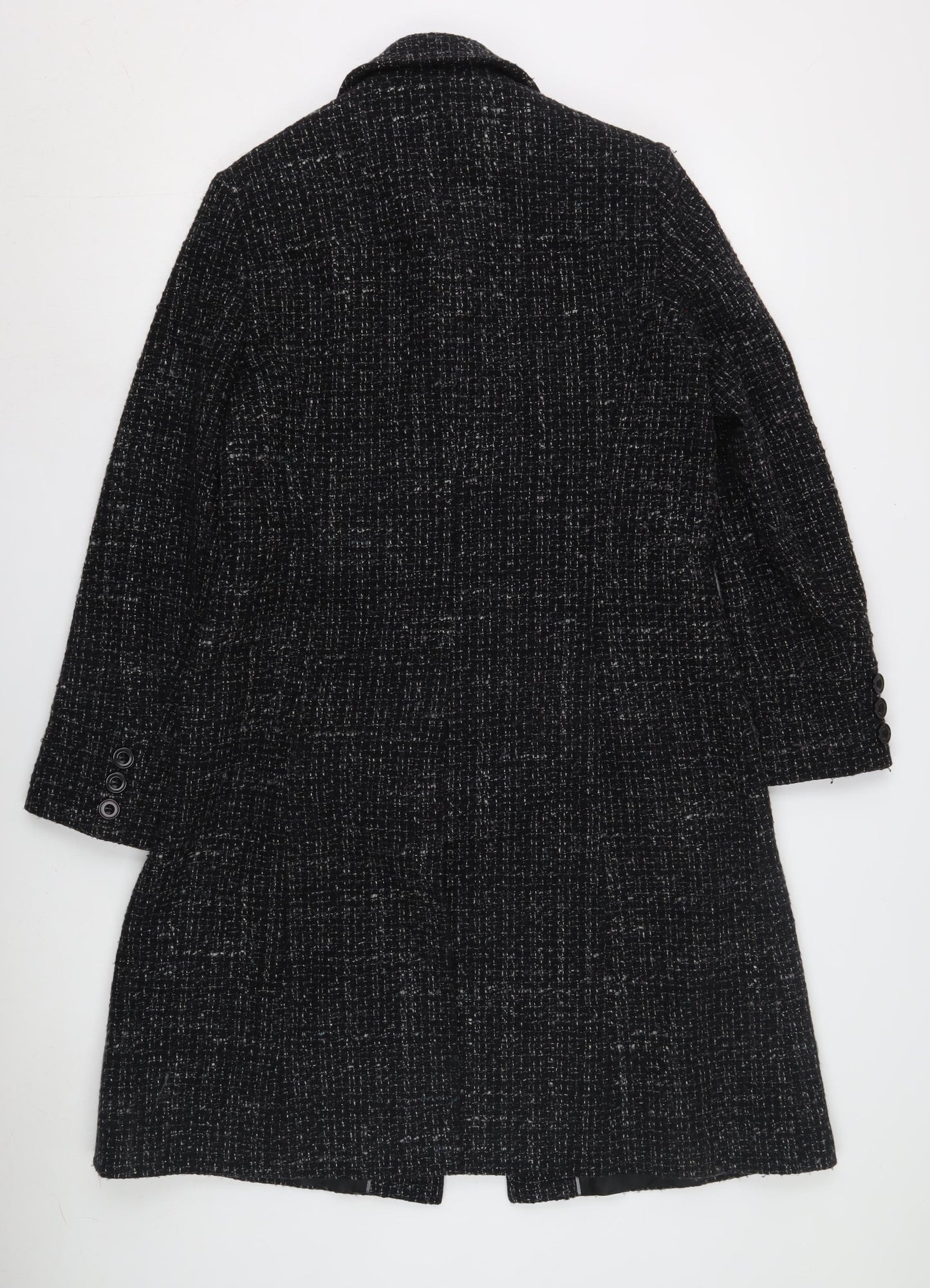 Autonomy Women's Black Wool Blend Coat Size 12