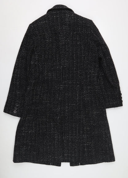 Autonomy Women's Black Wool Blend Coat Size 12