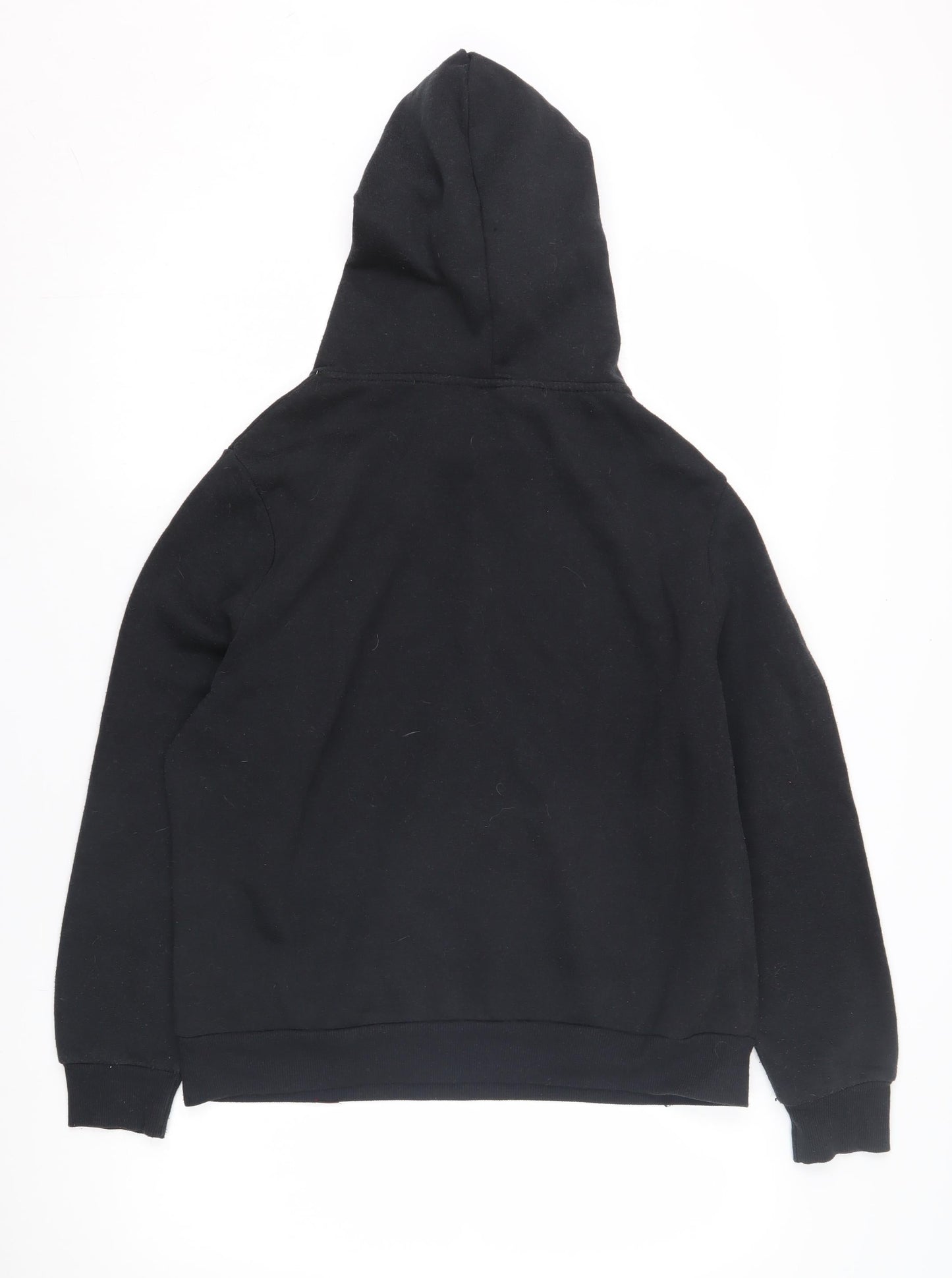 FRIENDS Black Unisex Hoodie M Pullover Graphic Print