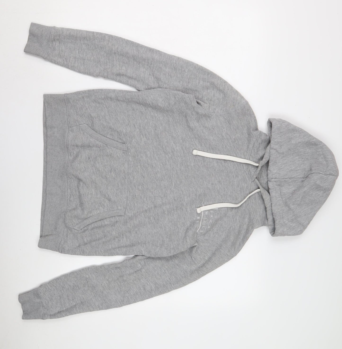 Womens UK Size 10 Jack Wills Grey Pullover Hoodie