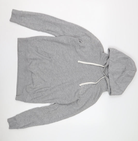 Womens UK Size 10 Jack Wills Grey Pullover Hoodie