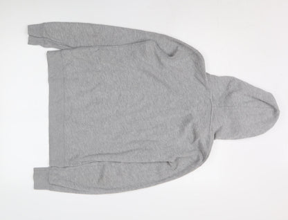 Womens UK Size 10 Jack Wills Grey Pullover Hoodie