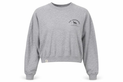 Unisex Adults UK Size 12 Pull&Bear Grey Pullover Sweatshirt