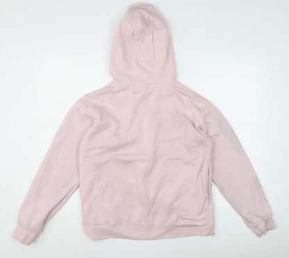 Womens UK Size S Disney Pink Pullover Hoodie